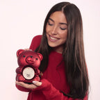 Eternal Rose Bear & Personalized Necklace